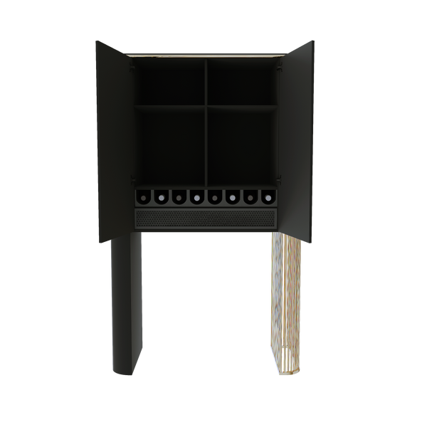 Black Diamond Bar Cabinet II