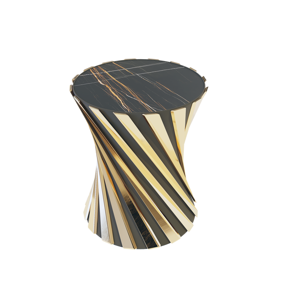 Black Diamond Side Table II